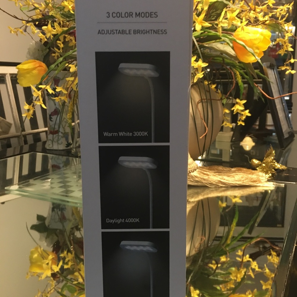 Fingerprint Sensor Adjustable LED Desk Lamp( 3 COLOR MODE: Warm White, Daylight…